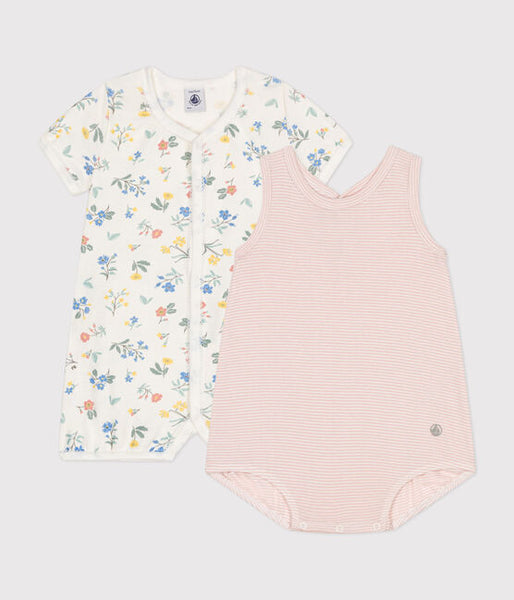 Cotton Baby One-Piece - 2-Pack