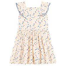 Polka Dot Poplin Dress