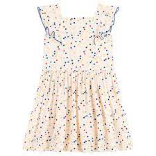 Polka Dot Poplin Dress