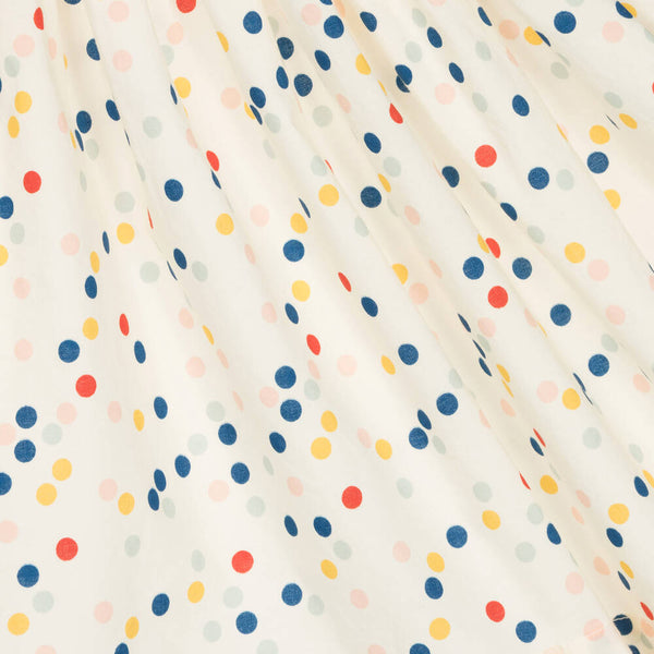 Polka Dot Poplin Dress