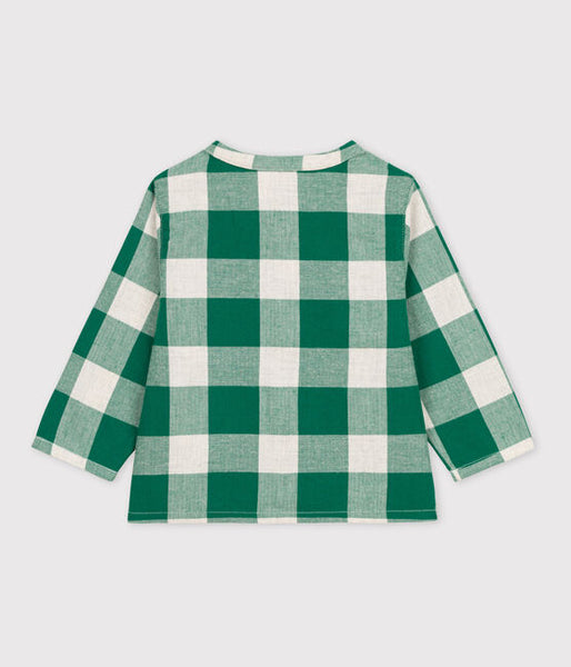 Baby Flannel Checkered Shirt