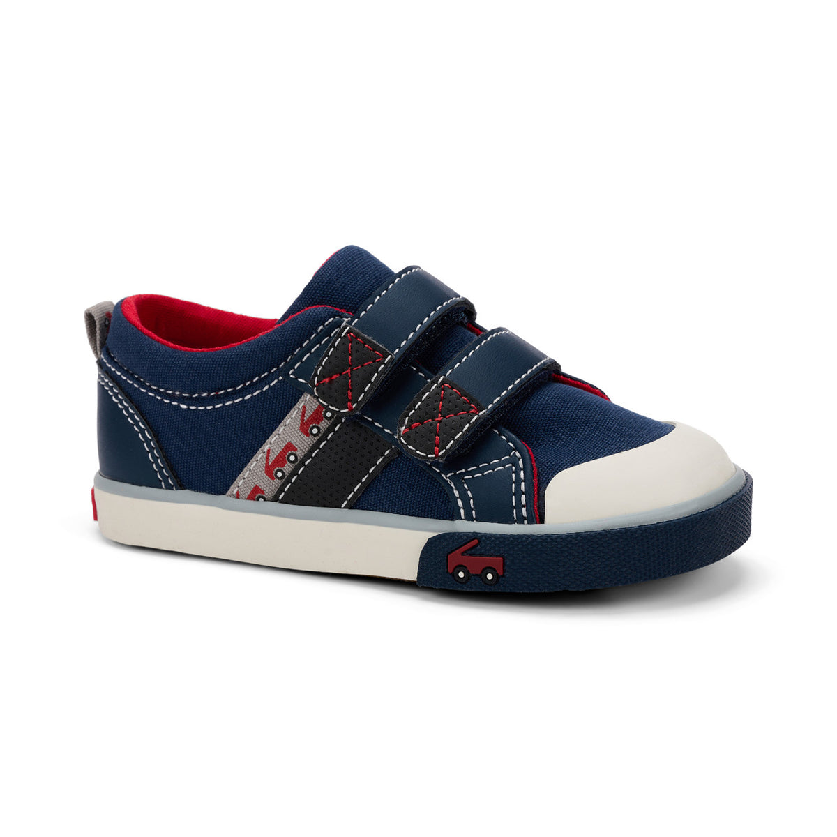 See Kai Run Russell Navy/Black | Kid Shoes | Hey Kiddo Toronto