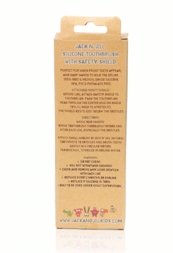 Jack n jill store silicone toothbrush