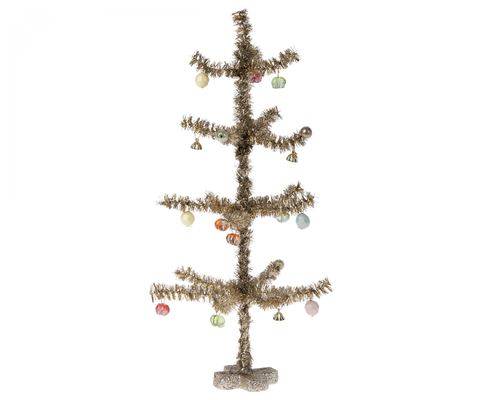 Maileg Christmas Tree, Miniature - Gold