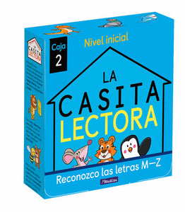 PHONICS IN SPANISH - La casita lectora Caja 2: Reconozco las letras M-Z