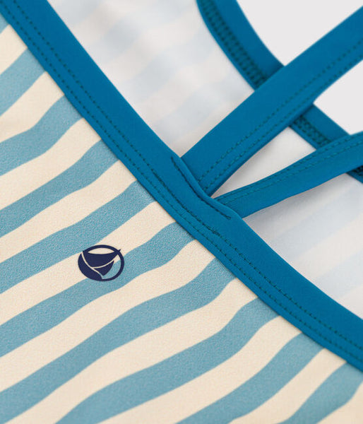 Stripy One-Piece Swimsuit
