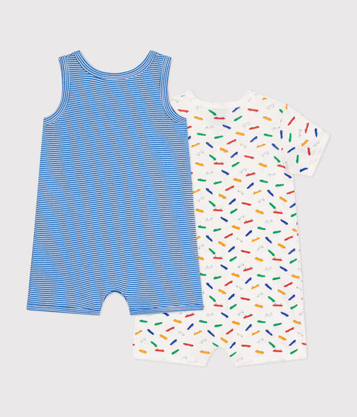 Baby Cotton One-Piece - 2-Pack