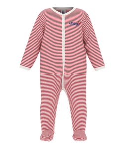 Red Stripped Baby Sleeper