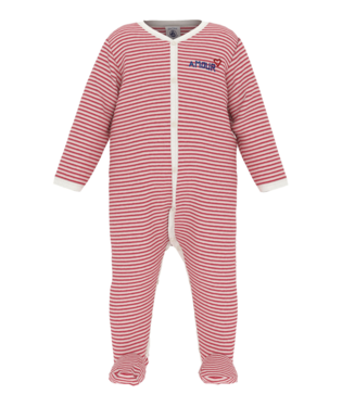 Red Stripped Baby Sleeper