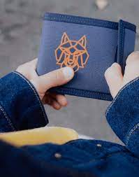 Blue Wolf Wallet