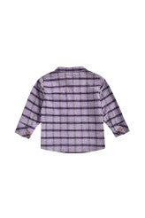 Akir Shirt - Purple Checks