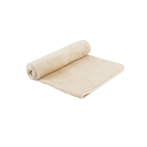 Organic Faux Fur Sherpa Stroller Blanket