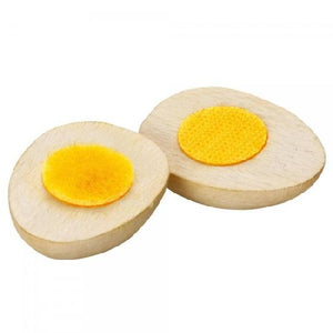 Erzi Wooden Egg Cut-in-Two