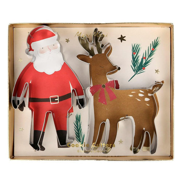 Santa & Reindeer Festive Cookie Cutters