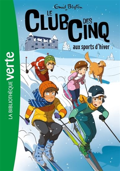 Le Club des Cinq aux sports d'hiver #09
