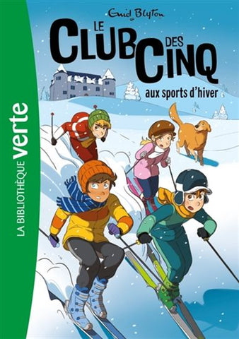 Le Club des Cinq aux sports d'hiver #09