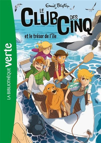 Le Club des Cinq et le trésor de l'île #01