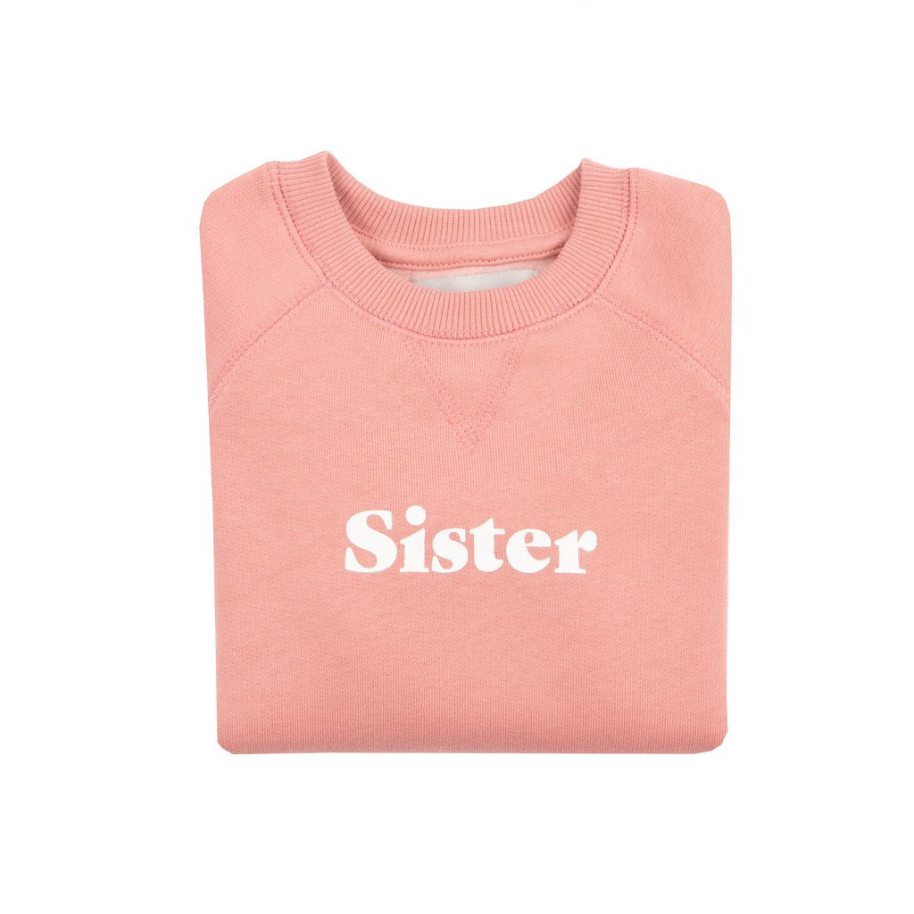 Sister Sweatshirt - Rose Pink