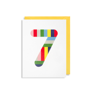 7 Mini Greeting Card by Magic Numbers