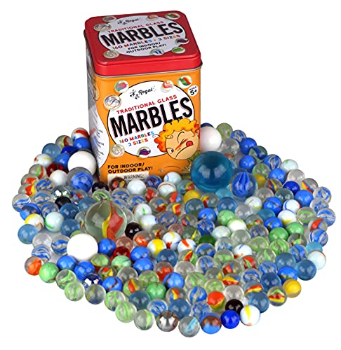 Marbles in Tin Box