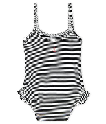 Stripped Baby One-Piece Swimsuit