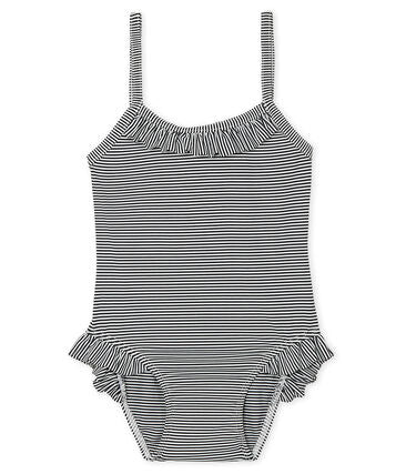 Stripped Baby One-Piece Swimsuit