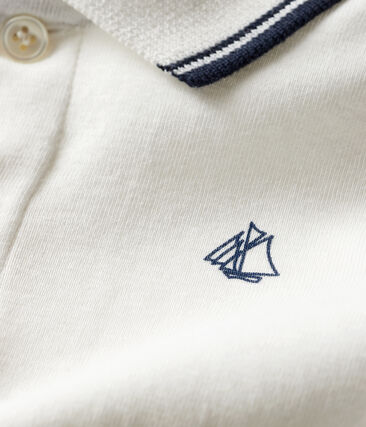 Petit Bateau Baby Short-Sleeved Polo Shirt