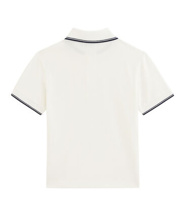 Petit Bateau Polo Shirt - White
