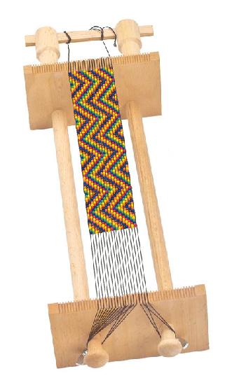 Glückskäfer Weaving Frame for Beads with Starter Kit