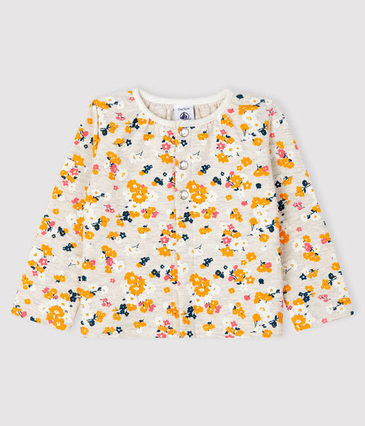 Baby Flowery Cardigan