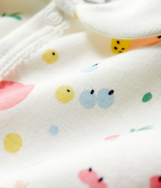 Baby Fruit Pattern Cotton One-piece