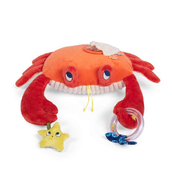 Crab Large Plush Activity Toy