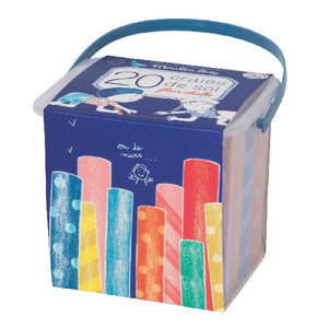 Aujourd'Hui C'est Mercredi Floor Chalk