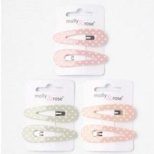 Dotted Barrettes