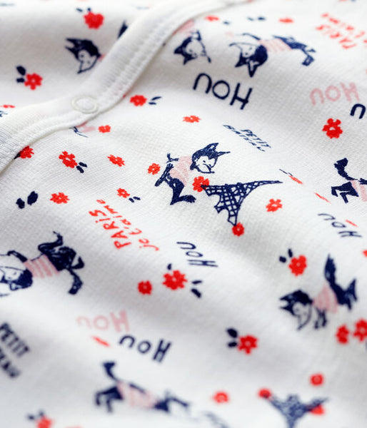 Paris Print Baby Sleeper