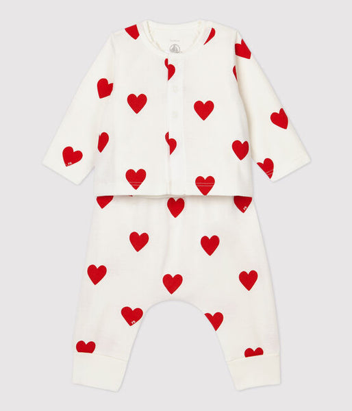 Baby 3-Piece Set - Red Heart