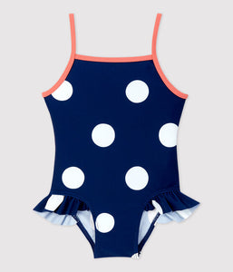 Petit Bateau Baby Spotted Swimsuit