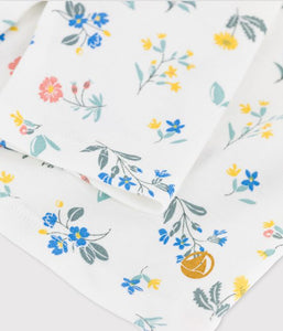 Flower Print Organic Cotton Cardigan