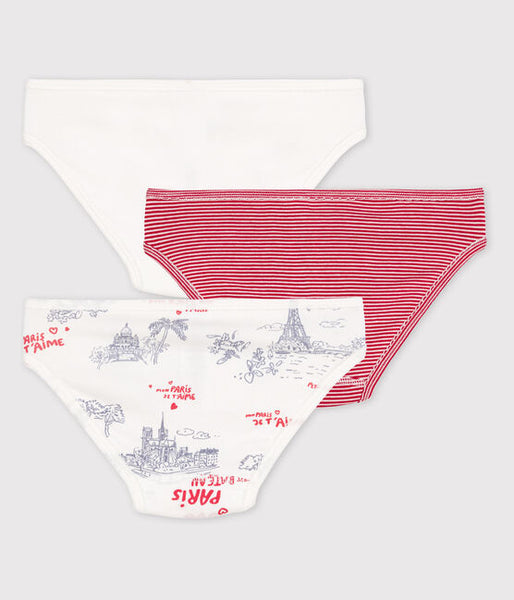 Paris Theme Underwear Trio
