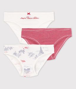 Paris Theme Underwear Trio