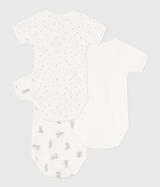 Short-Sleeved Rabbit Onesies