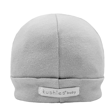 Kushies Cap Cotton Interlock - Grey
