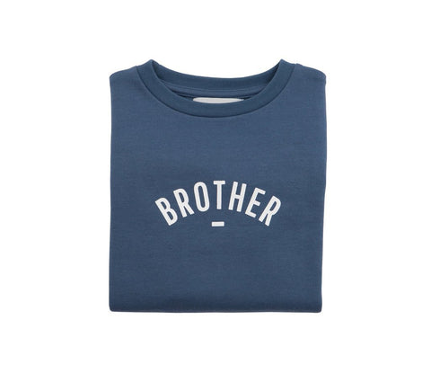 Brother Sweatshirt - Denim Blue