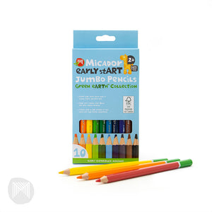 Micador Early stART Jumbo Pencils 10-Color Pack