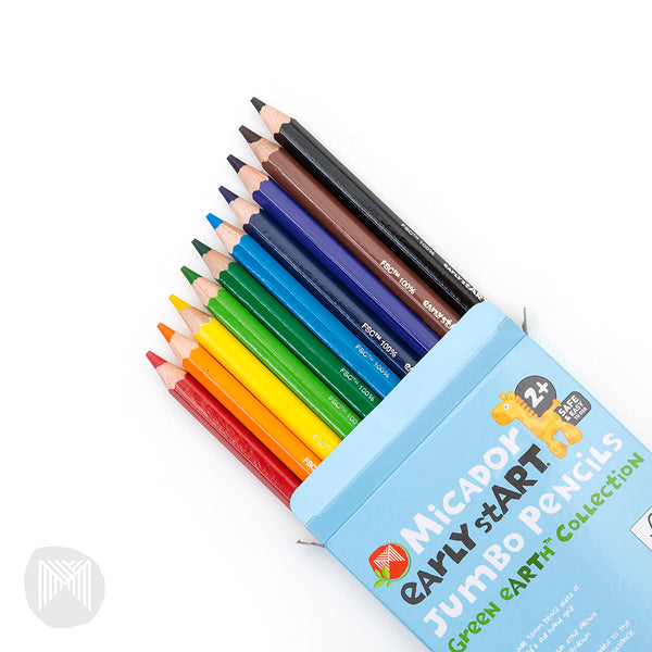Micador Early stART Jumbo Pencils 10-Color Pack