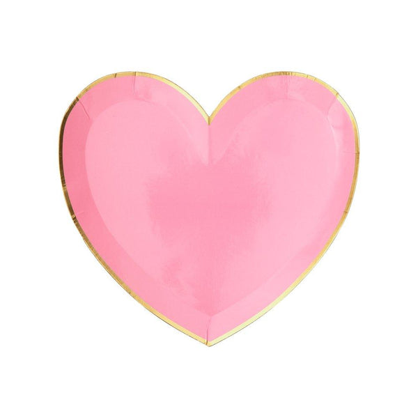 Party Palette Heart Small Plates (set of 8)