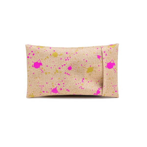 So Young Fuchsia and Gold Splatter Ice Pack