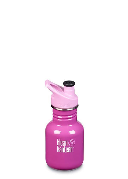 Klean Kanteen 12 oz bottle Sports Cap - Bubble Gum