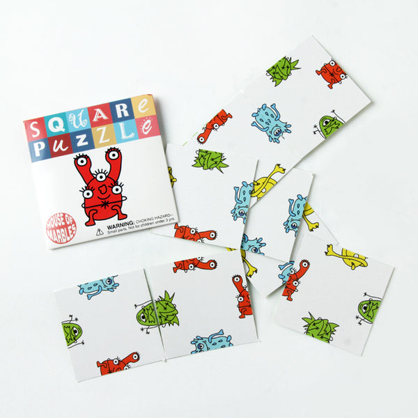 square puzzles | pocket money classics - Monster