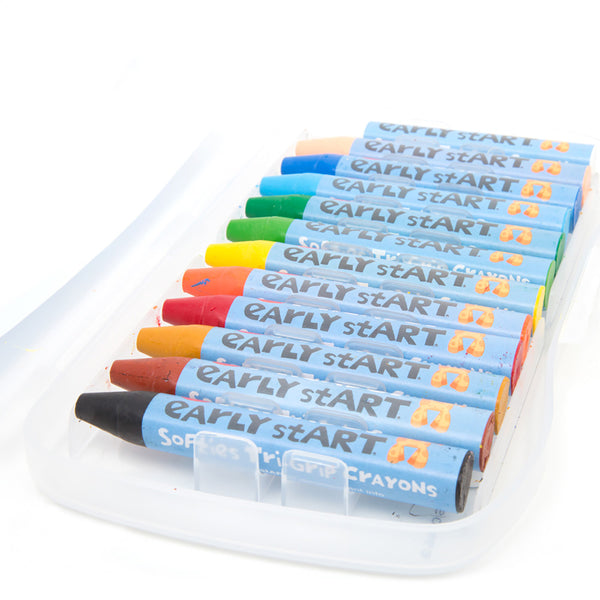Micador Early stART Softies Tri-Grip 12 Crayons